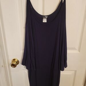 Venus Navy Blue Sleeveless Dress